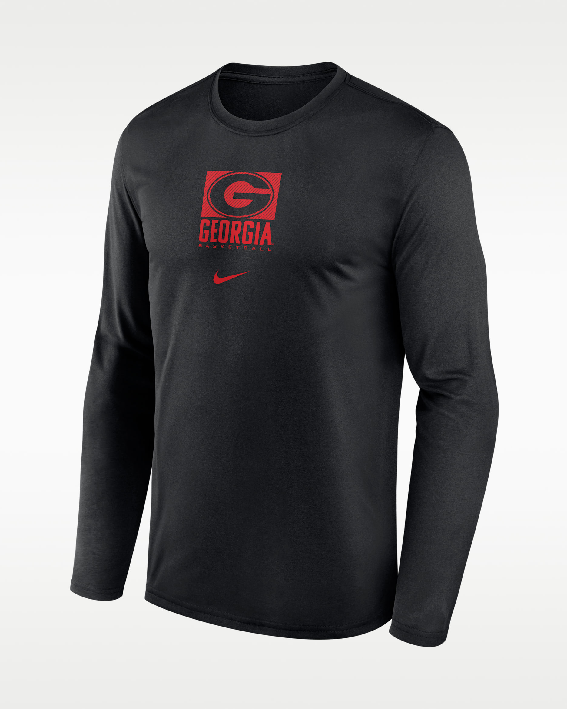 Georgia Courtside Men's Nike Dri-FIT College Long-Sleeve T-Shirt